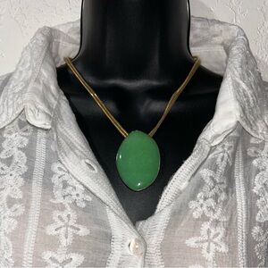 Stella and Dot Serenity Stone Pendant Necklace